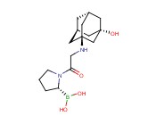 [(2R)-1-[[(3-羟基三<span class='lighter'>环</span>[3.3.1.13,7]癸烷-1-基)氨基]乙酰基]-2-吡咯烷基]<span class='lighter'>硼酸</span>