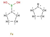 二茂铁硼酸(含有数量不等<span class='lighter'>的</span>酸酐)[<span class='lighter'>用于</span>气相色谱/质谱<span class='lighter'>的</span>环状硼化剂]