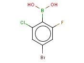 4-BROMO-6-CHLORO-2-<span class='lighter'>FLUOROPHENYLBORONIC</span> ACID