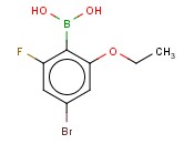 BROMO-6-ETHOXY-2-<span class='lighter'>FLUOROPHENYLBORONIC</span> ACID