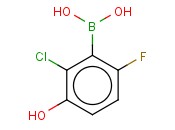 <span class='lighter'>2-CHLORO-6-FLUORO-3-HYDROXYPHENYLBORONIC</span> ACID