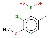 6-<span class='lighter'>溴</span>-2-氯-3-甲氧基<span class='lighter'>苯</span><span class='lighter'>硼酸</span>