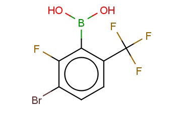 3-BROMO-2-FLUORO-6-(TRIFLUOROMETHYL)PHENYLBORONIC ACID