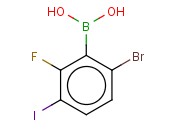 6-<span class='lighter'>溴</span>-2-氟-3-碘<span class='lighter'>苯</span><span class='lighter'>硼酸</span>