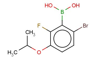 6-溴-2-氟-3-<span class='lighter'>异</span><span class='lighter'>丙</span><span class='lighter'>氧基</span>苯硼酸