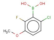 6-<span class='lighter'>氯</span>-2-<span class='lighter'>氟</span>-3-<span class='lighter'>甲</span><span class='lighter'>氧基</span><span class='lighter'>苯</span>硼酸