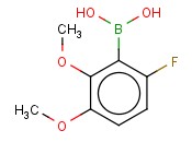2,3-DIMETHOXY-6-<span class='lighter'>FLUOROPHENYLBORONIC</span> ACID