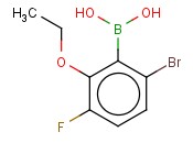 6-BROMO-2-ETHOXY-3-<span class='lighter'>FLUOROPHENYLBORONIC</span> ACID