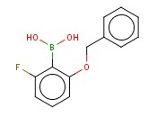 2-BENZYLOXY-6-<span class='lighter'>FLUOROPHENYLBORONIC</span> ACID
