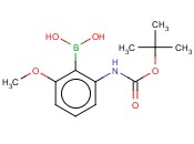 2-(TERT-BUTOXYCARBONYLAMINO)-6-<span class='lighter'>METHOXYPHENYLBORONIC</span> ACID