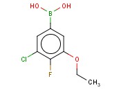 3-CHLORO-5-ETHOXY-4-<span class='lighter'>FLUOROPHENYLBORONIC</span> ACID
