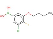 3-BUTOXY-5-CHLORO-4-<span class='lighter'>FLUOROPHENYLBORONIC</span> ACID