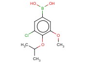 3-CHLORO-4-ISOPROPOXY-5-<span class='lighter'>METHOXYPHENYLBORONIC</span> ACID