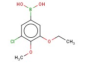 3-CHLORO-5-ETHOXY-4-<span class='lighter'>METHOXYPHENYLBORONIC</span> ACID