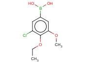3-CHLORO-4-ETHOXY-5-<span class='lighter'>METHOXYPHENYLBORONIC</span> ACID