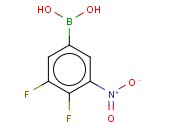 3,4-DIFLUORO-5-<span class='lighter'>NITROPHENYLBORONIC</span> ACID