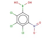 2,3,4-TRICHLORO-5-<span class='lighter'>NITROPHENYLBORONIC</span> ACID