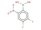 4,5-DIFLUORO-2-<span class='lighter'>NITROPHENYLBORONIC</span> ACID