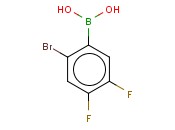 2-溴-4,5-二氟<span class='lighter'>苯基</span><span class='lighter'>硼酸</span>