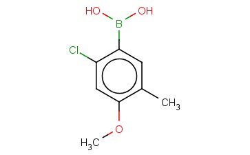 2-CHLORO-4-METHOXY-5-METHYL-BENZENEBORONIC ACID