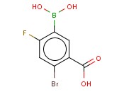 BROMO-5-CARBOXY-2-<span class='lighter'>FLUOROPHENYLBORONIC</span> ACID