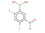 2,4-DIFLUORO-5-<span class='lighter'>NITROPHENYLBORONIC</span> ACID