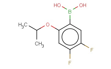 4,5-二氟-2-<span class='lighter'>异</span><span class='lighter'>丙</span><span class='lighter'>氧基</span>苯基硼酸