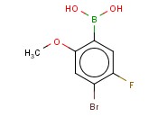BROMO-5-FLUORO-2-<span class='lighter'>METHOXYPHENYLBORONIC</span> ACID