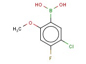 5-CHLORO-4-FLUORO-2-<span class='lighter'>METHOXYPHENYLBORONIC</span> ACID