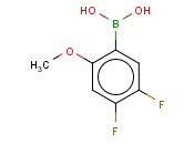 4,5-DIFLUORO-2-<span class='lighter'>METHOXYPHENYLBORONIC</span> ACID