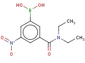 3-DIETHYLAMINOCARBONYL-5-<span class='lighter'>NITROPHENYLBORONIC</span> ACID