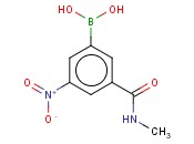 3-(METHYLAMINOCARBONYL)-5-<span class='lighter'>NITROPHENYLBORONIC</span> ACID