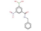 3-(BENZYLCARBAMOYL)-5-<span class='lighter'>NITROPHENYLBORONIC</span> ACID