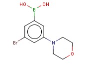 3-溴-5-吗啉<span class='lighter'>苯</span><span class='lighter'>硼酸</span>
