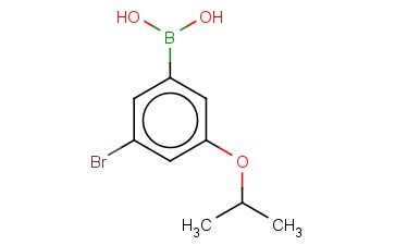 3-溴-5-<span class='lighter'>异</span><span class='lighter'>丙</span><span class='lighter'>氧基</span>苯基硼酸