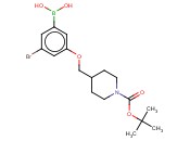 3-BROMO-5-(1-T-BOC-PIPERIDIN-4-YL)<span class='lighter'>METHOXYPHENYLBORONIC</span> ACID