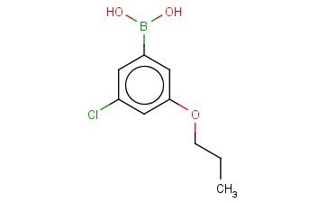 3-CHLORO-5-<span class='lighter'>PROPOXYPHENYLBORONIC</span> ACID