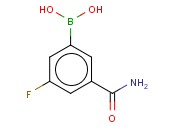 3-CARBAMOYL-5-<span class='lighter'>FLUOROPHENYLBORONIC</span> ACID