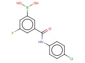 3-(4-CHLOROPHENYLCARBAMOYL)-5-<span class='lighter'>FLUOROPHENYLBORONIC</span> ACID