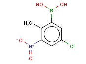 5-CHLORO-2-METHYL-3-<span class='lighter'>NITROPHENYLBORONIC</span> ACID