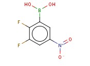 2,3-DIFLUORO-5-<span class='lighter'>NITROPHENYLBORONIC</span> ACID