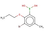 3-溴-5-甲基-2-<span class='lighter'>丙</span><span class='lighter'>氧基</span>苯基<span class='lighter'>硼酸</span>