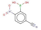 5-CYANO-2-<span class='lighter'>NITROPHENYLBORONIC</span> ACID