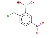2-(CHLOROMETHYL)-5-<span class='lighter'>NITROPHENYLBORONIC</span> ACID