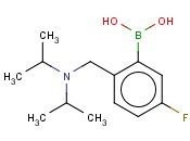 2-((DIISOPROPYLAMINO)METHYL)-5-<span class='lighter'>FLUOROPHENYLBORONIC</span> ACID