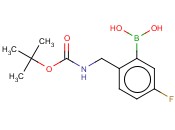 2-BOC-氨甲基-5-氟苯基硼酸