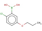 2-CHLORO-5-<span class='lighter'>PROPOXYPHENYLBORONIC</span> ACID