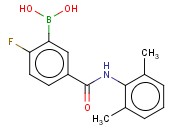 5-(2,6-DIMETHYLPHENYLCARBAMOYL)-<span class='lighter'>2-FLUOROPHENYLBORONIC</span> ACID