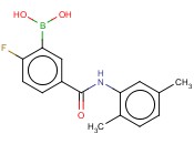 5-(2,5-DIMETHYLPHENYLCARBAMOYL)-<span class='lighter'>2-FLUOROPHENYLBORONIC</span> ACID