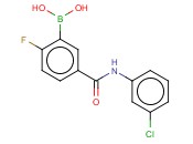 5-(3-CHLOROPHENYLCARBAMOYL)-<span class='lighter'>2-FLUOROPHENYLBORONIC</span> ACID